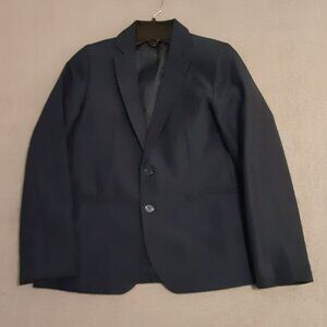 H & M Dark Blue Boys Dress Suit Jacket Size 8/9